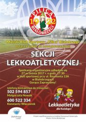lekkoatletyka plakat pilica 092017